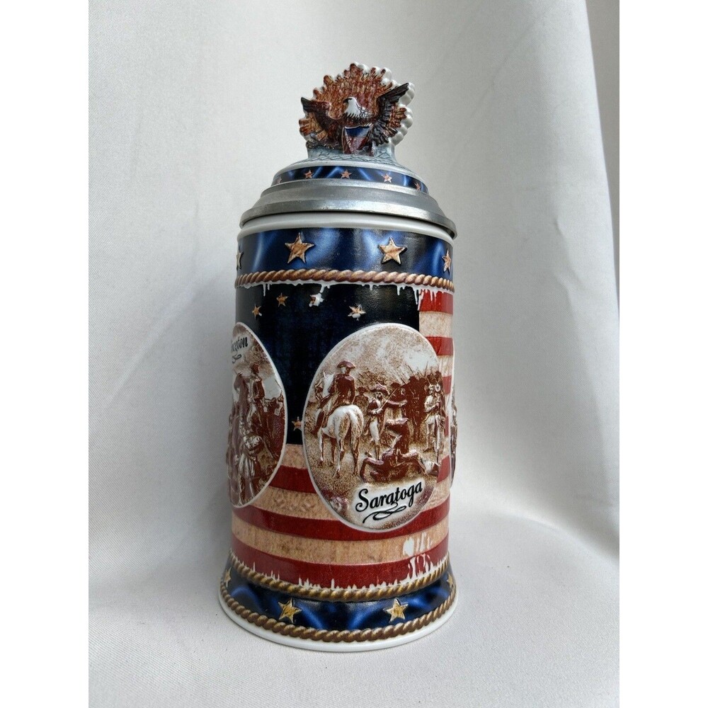 Anheuser Busch Historical War Series American Revolution Stein CS447